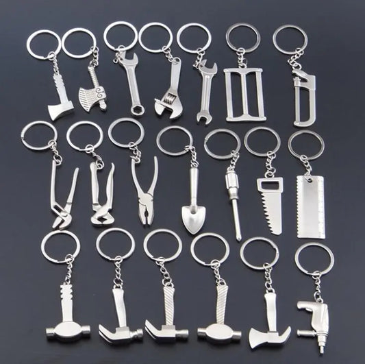 Different types of tools Inspired keychains Pendants