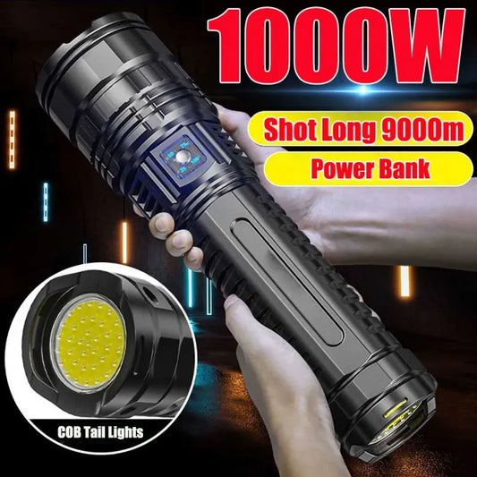 Powerful, Rechargeable Flash Light 4km Spotlight
