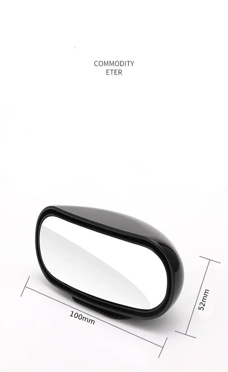 Universal Car Mirror 360° Adjustable Wide Angle Side Rear Mirrors blind spot Snap way for Parking Auxiliary Rear View Mirror