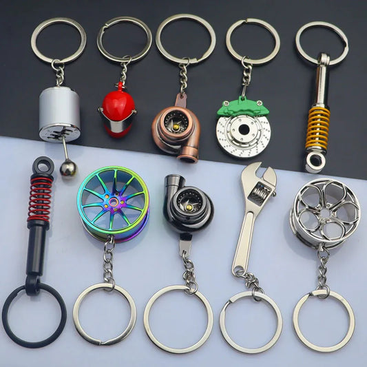 Car parts Inspired Key chain Pendants