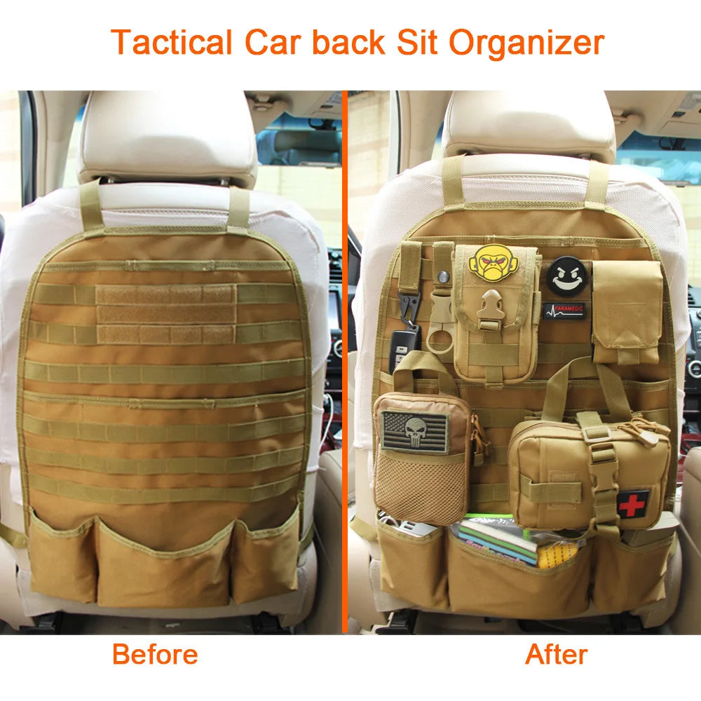 Tactical Military Back seat Organizer